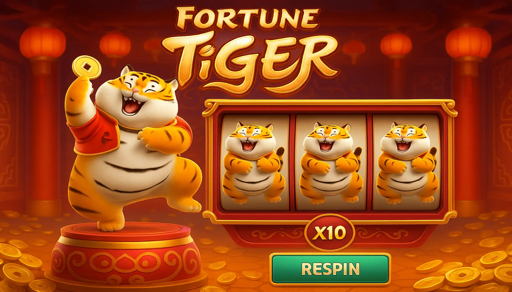 Fortune Tiger é um jogo imperdível no H22.COM Casino