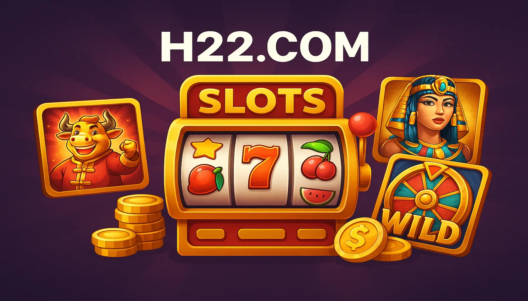 Jogos de Slot no Casino Online H22.COM