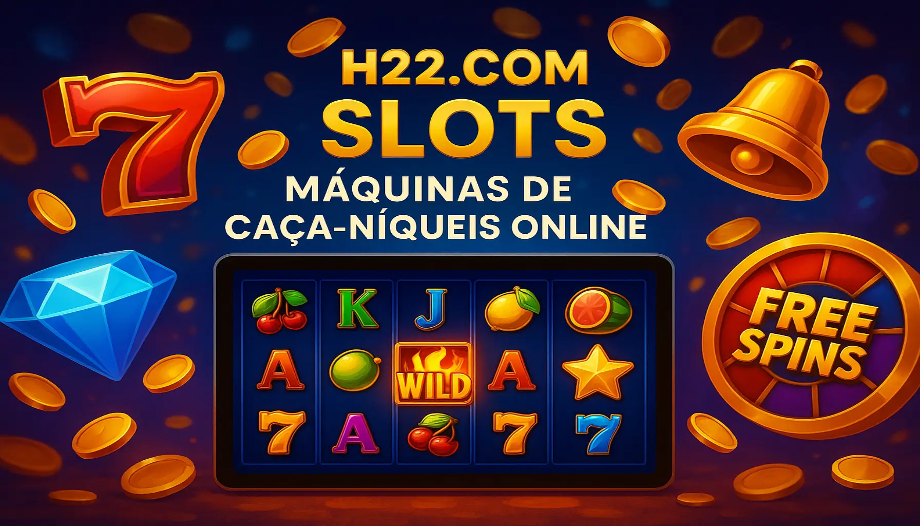 Explore o mundo das slot machines no H22.COM Casino